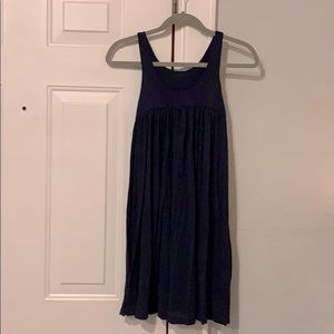 Navy Tank Dress - Medium